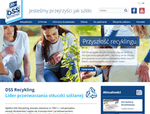 Tablet Screenshot of dss-recykling.pl